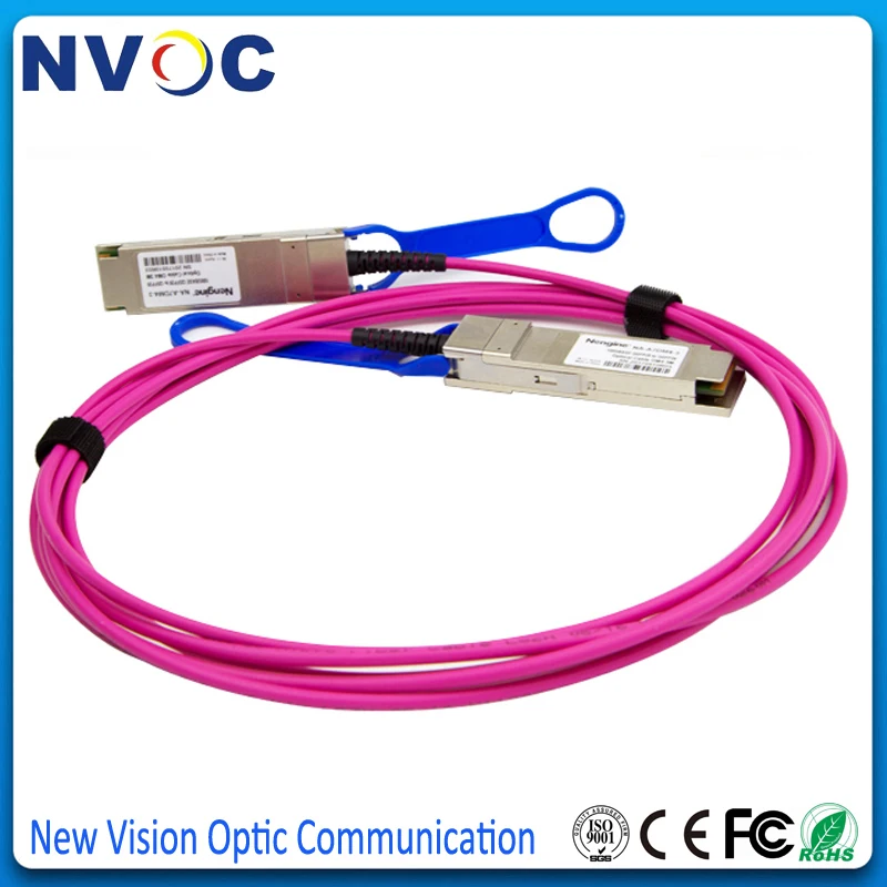 Бесплатная доставка 100G QSFP28 к многомодовый MMF OM4 1 м 2 3 5 100 Гбит/с AOC активный