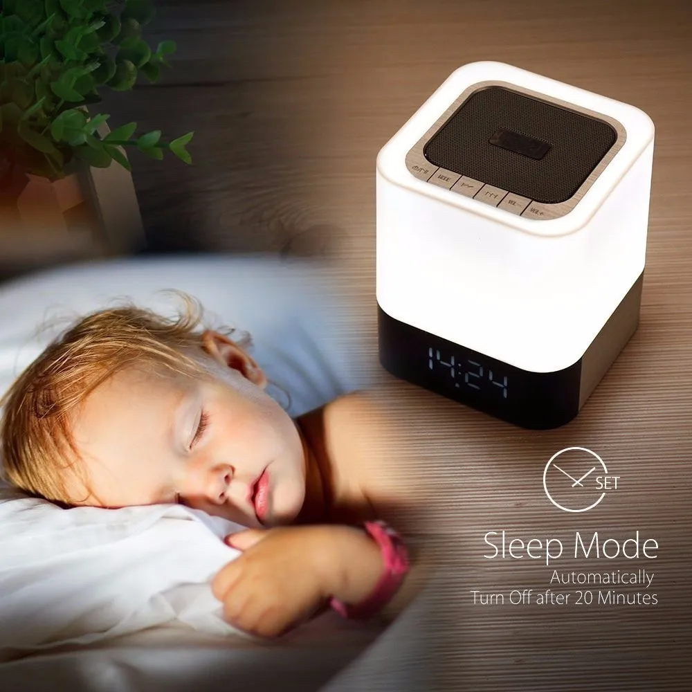 Новый мускусный DY28 Беспроводной Bluetooth светодиодный ночник колонки с супербасами