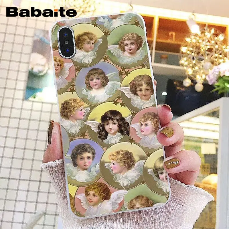 A4 Чехол для телефона Babaite Renaissance angels для iphone 11 Pro 11Pro Max 8 7 6 6S Plus X XS MAX 5 5S SE XR - Цвет: A4