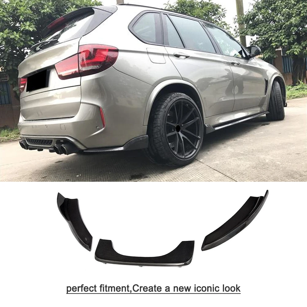 Автомобильный задний бампер диффузор защитный спойлер для BMW F85 X5M F86 X6M M Sport SUV 4 Door