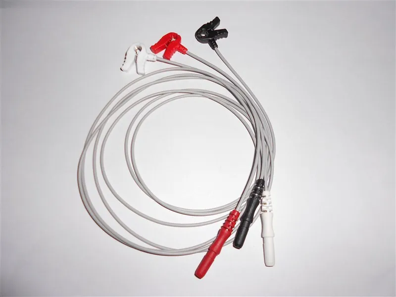1.5 Din style 5 lead 3-lead holter recorder ECG leadwires set Generic Mindray CSI Datascope Spacelab Nihon Kohden BCI Colin IVY |