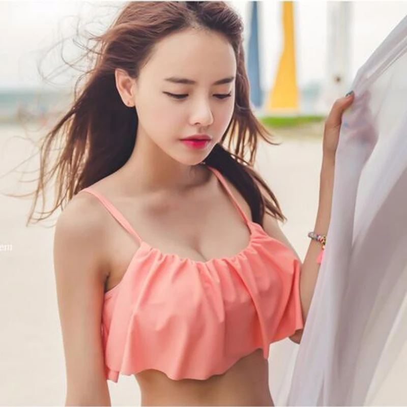 2017 сексуальный купальник с высокой талией Женский винтажный комплект бикини