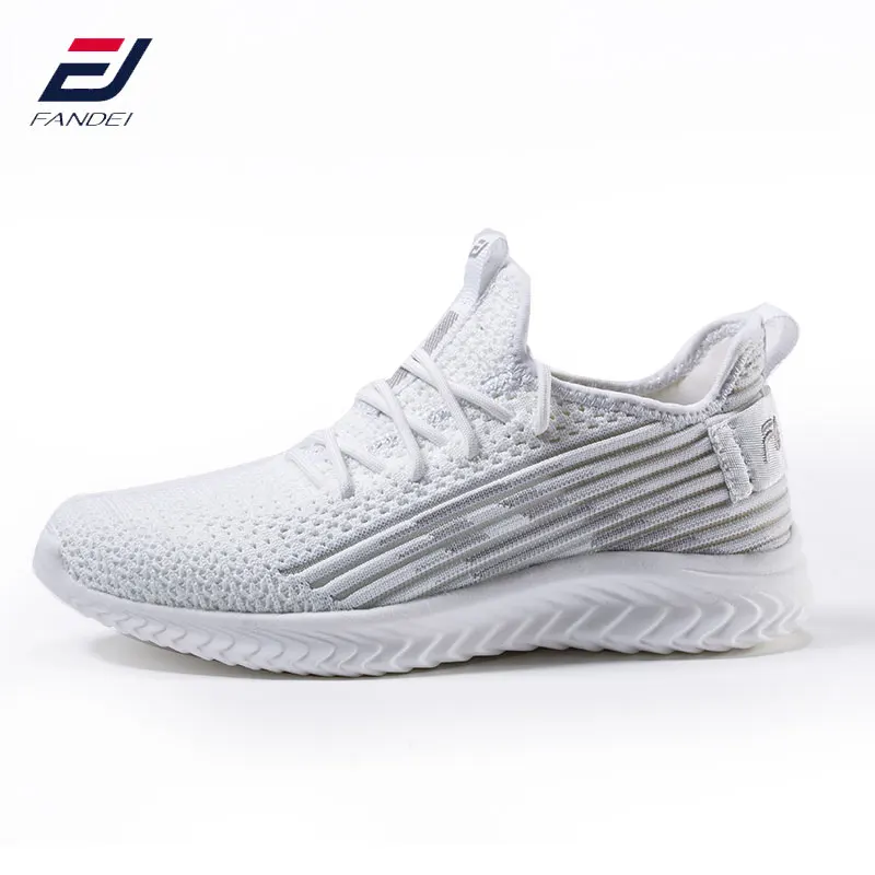 FANDEI Running Shoes For Women Sport Woman Basket Femme Sneakers Zapatillas Mujer Deportiva Breathable Light PE | Спорт и