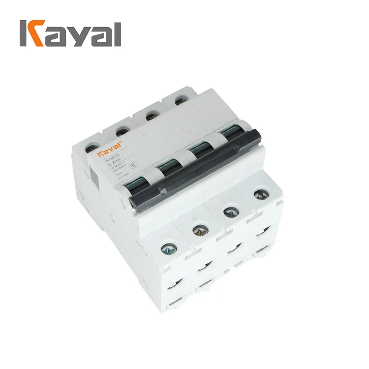 Kayal бренд DC C65 1P 2P 3P 4P Dc выключатель 220v заводской Dc прерыватель электрической цепи