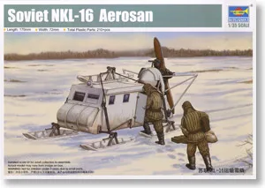 Trumpeter 1/35 Масштаб Модель 02337 советский NKL 16 боевые сани Aerosan|trumpeter 1/35|1/35 scalescale models |