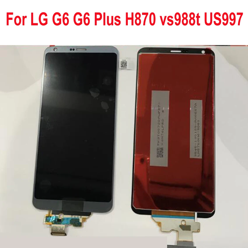 Лучший рабочий сенсорный экран для LG G6 Plus vs988t H873U H870DSU US997U H870U H870|Экраны мобильных