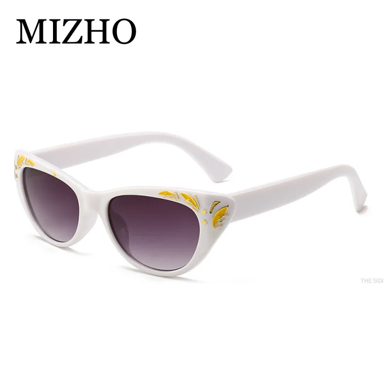 Брендовые новые модные солнцезащитные очки кошачий глаз от MIZHO женские брендовые