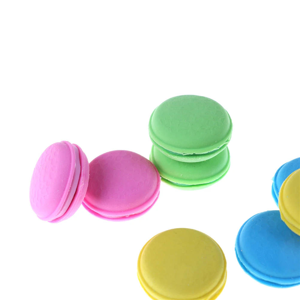 Милые корейские канцелярские принадлежности милый десерт Макарон Торт ластик