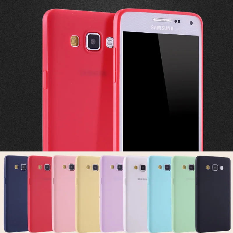 Ультратонкий чехол для телефона ярких цветов Samsung Galaxy S8 S9 Plus S6 S7 Edge J1 J3 J5 J7 A3 A5 A7 2016