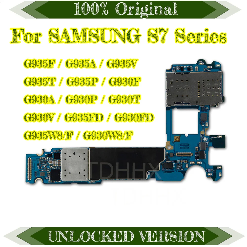 32 Гб для samsung Galaxy S7 край G935F G935A G935V G935T G935P G930F G930A G930P G930T G930V G935FD G930FD материнская плата