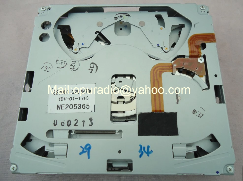 Fujitsu DV-01 DVD механизм с оптическим пикапом RAE3050 Лазерная линза для chrysler Toyota camry