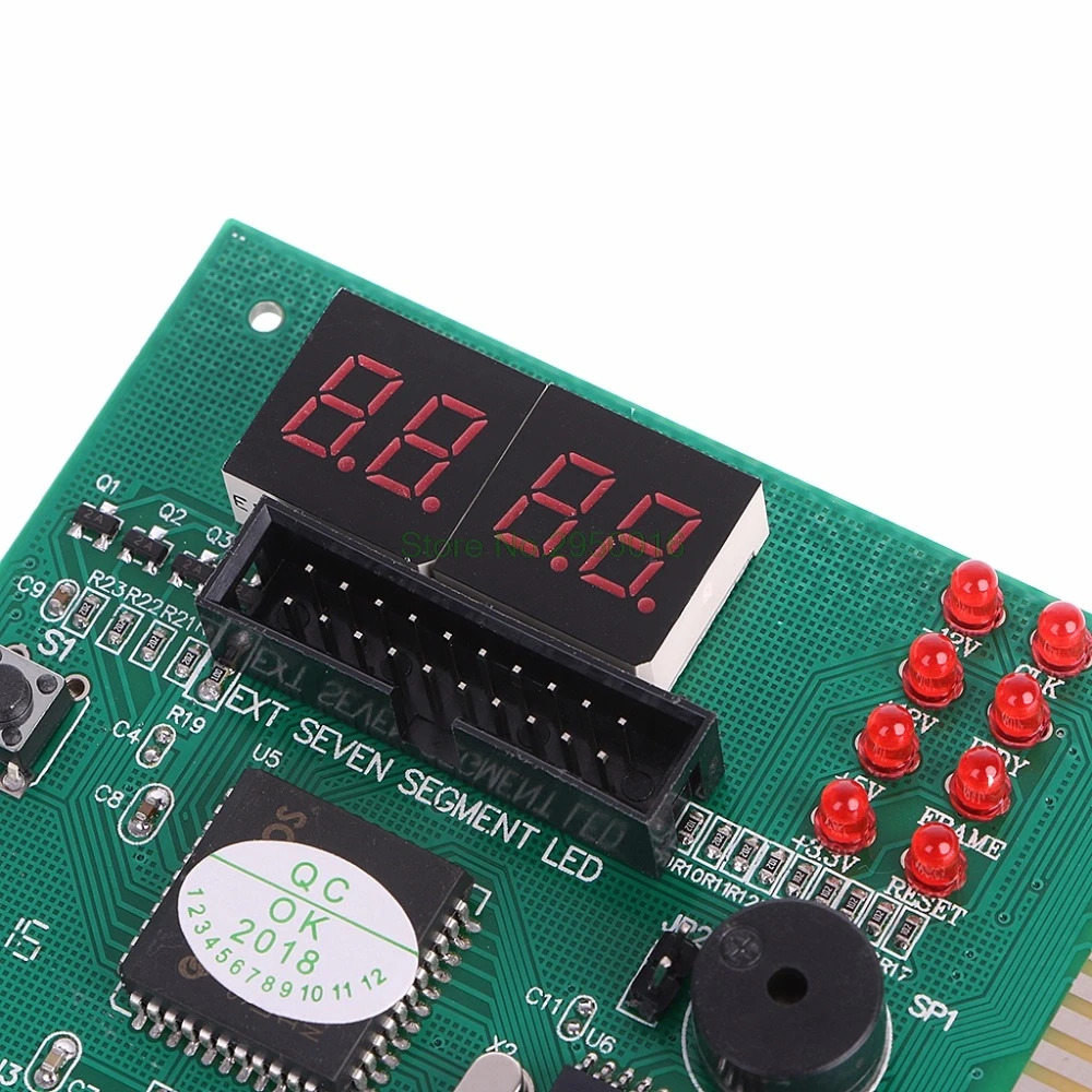 Анализ PCI открытка ЖК-дисплей Дисплей материнская плата светодиодный 4 цифры диагностический Тесты ПК анализатор для ПК, ноутбука, настольного компьютера, C26