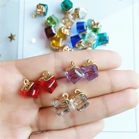 12 colors sewing accessories hair scrapbooking craft decorative button rhinestone flatback buttons diy baby hair accessories