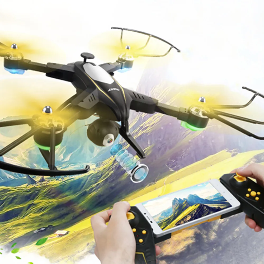 JJRC H39WH CYGNUS складной Радиоуправляемый Дрон RTF Wi Fi FPV 720P HD Air Press высота удержания