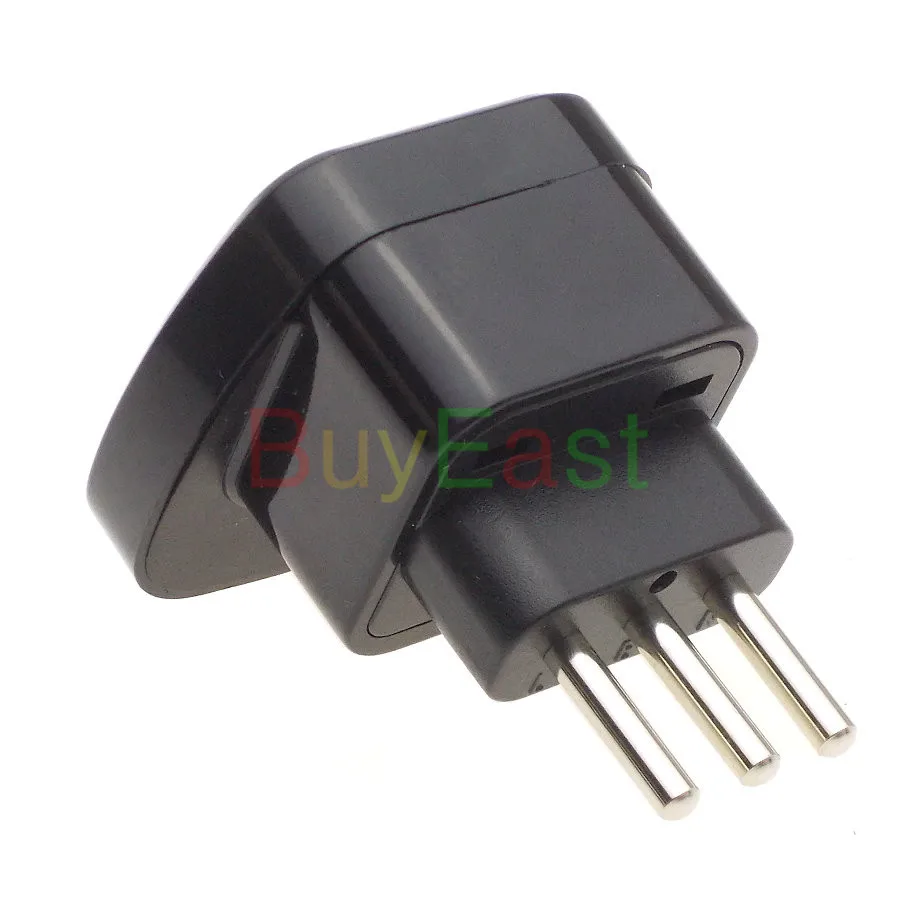 Italian Uruguay 3 -Pin Type L Input Travel Adapter Multi Outlet EU/GE/US/AU/UK AC100~250V 10A With Safety Shutter White | Обустройство