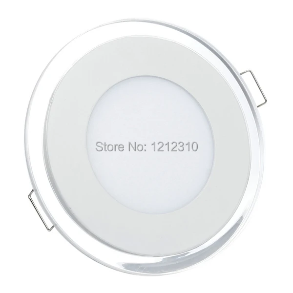 Круглая акриловая Светодиодная панель 20 Вт встраиваемая потолочная Светильник