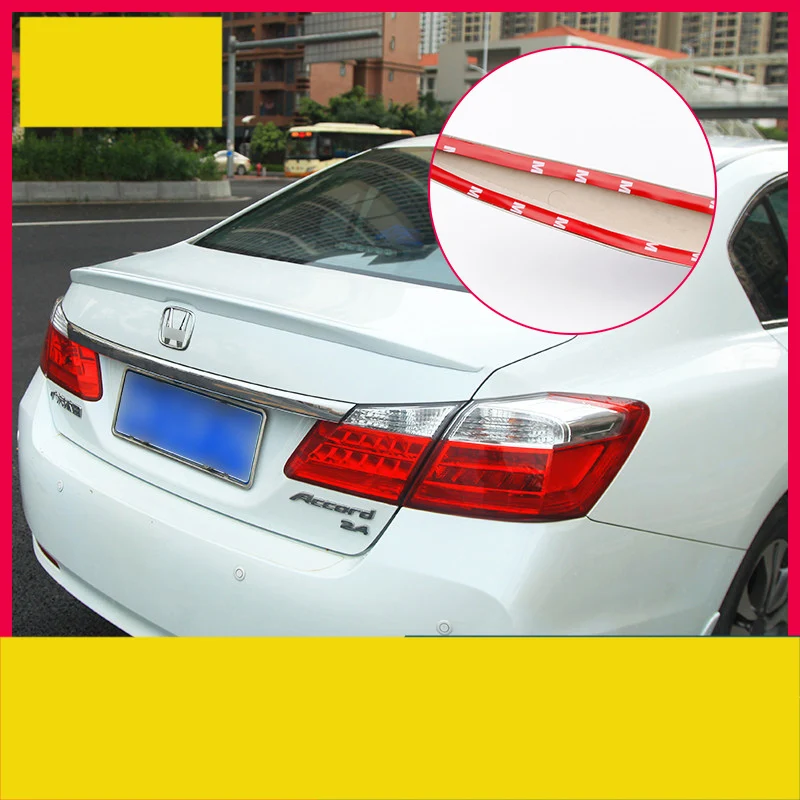 Lsrtw2017 abs автомобиля задний спойлер для honda accord 2012 2013 9th accord
