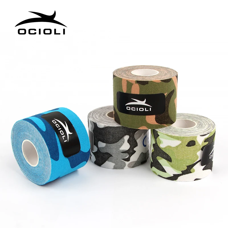 6 шт. 5 см* 5 м кинезио лента Спорт Мышцы наклейки Kinesiotape Roll эластичный клейкий хлопковый бинты штамм травмы Поддержка