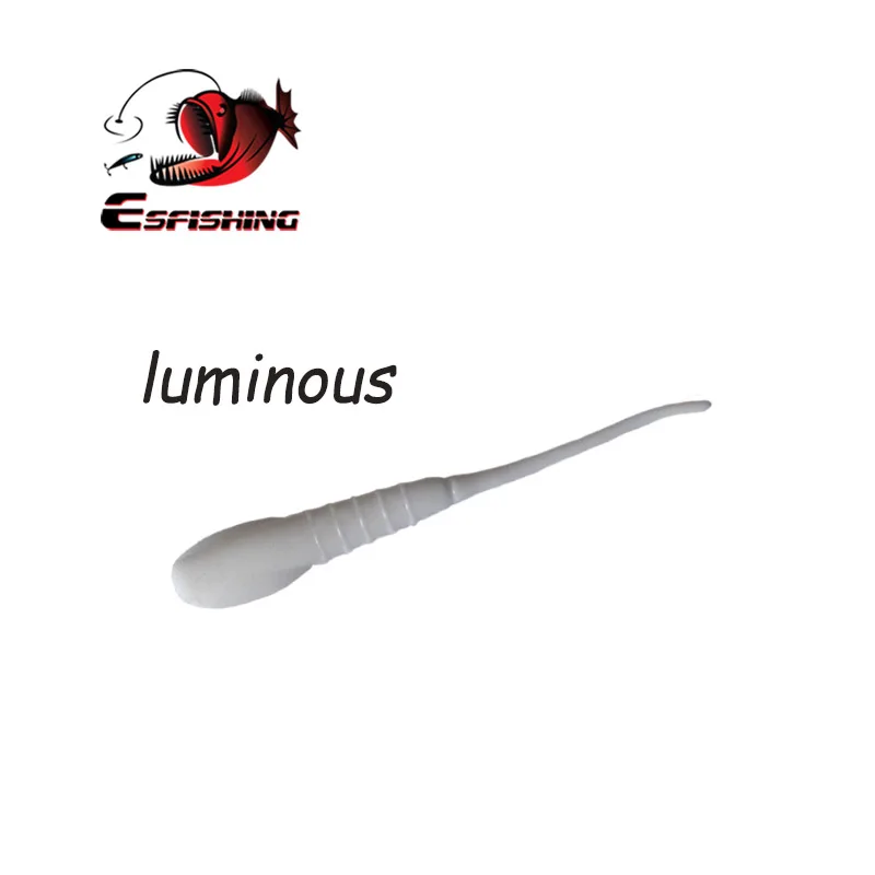 KESFISHING приманки 52 мм 20 шт. Мягкая приманка для подледной рыбалки|silicone bait|soft lurelure soft
