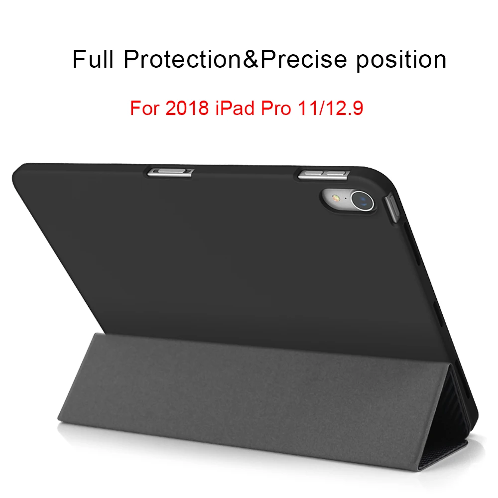 WOW чехол на магните, умный чехол для iPad, 12,9 дюймов, трехслойный, противоударный, Авто Режим сна, Чехол для iPad Pro 12,9, A1876, A2014, A1895, a1983