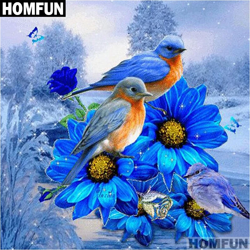 Набор для алмазной вышивки HOMFUN A01527 алмазная 5D картина сделай сам с полными