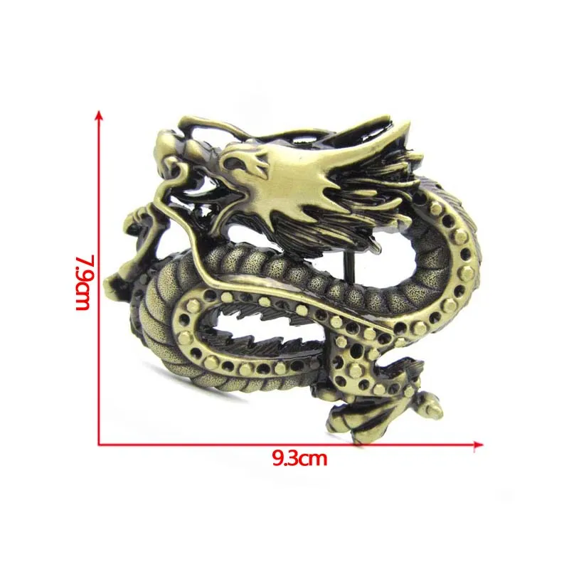 Китайский дракон в восточном стиле без каменной пряжки ремня|Пряжки и крючки| |