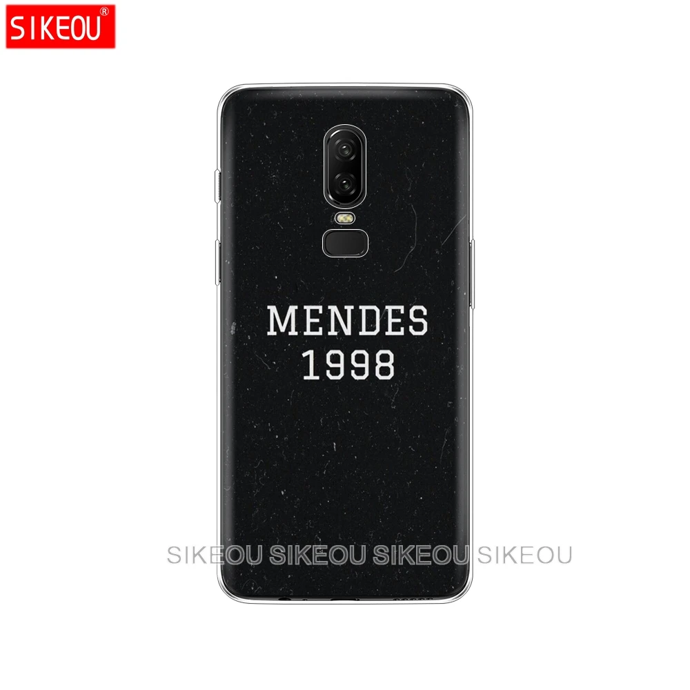 Силиконовый чехол для телефона Oneplus one plus 6 5 т 3 A3000 A5000 Шон Мендес Magcon