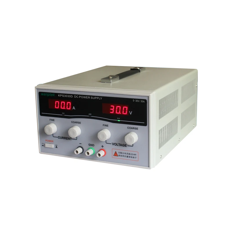 Новый KPS3030D Высокоточный высокомощный регулируемый светодиодный двойной дисплей