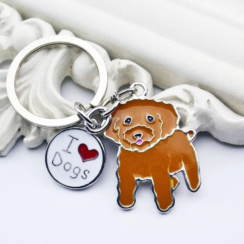 Брелок сделай сам для домашних животных милый брелок плюшевый мишка на ключах