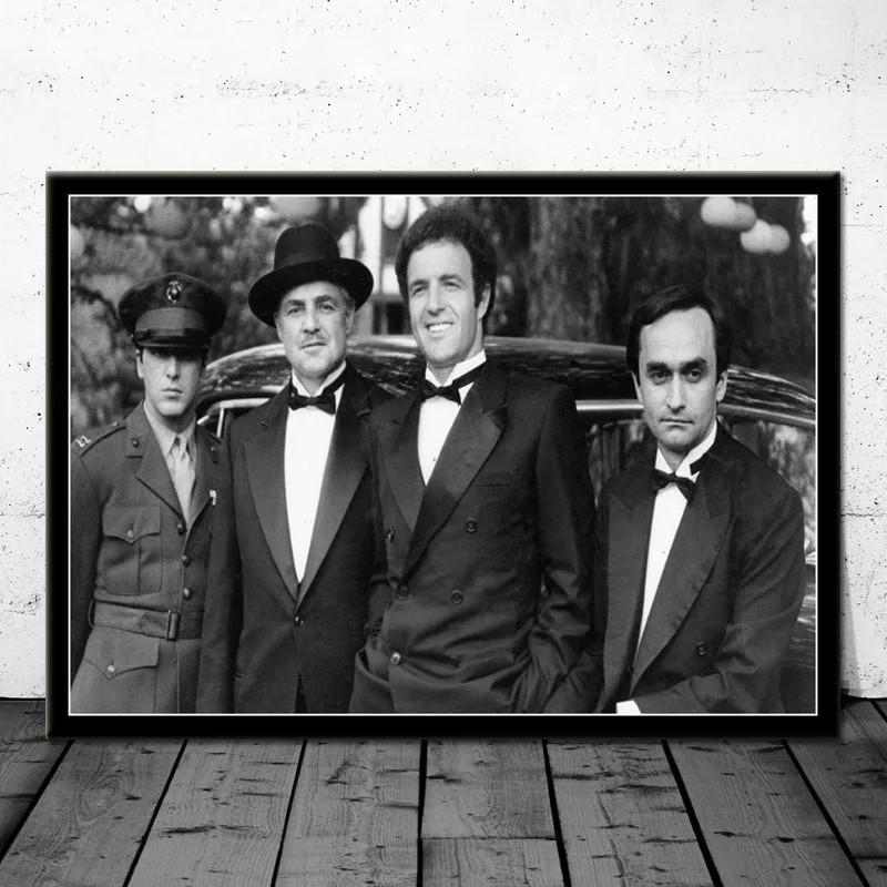 Гангстеры Крестный отец Goodfellas Scarface Sopranos фильм художественный постер Картина Настенная картина домашний декор плакаты и принты