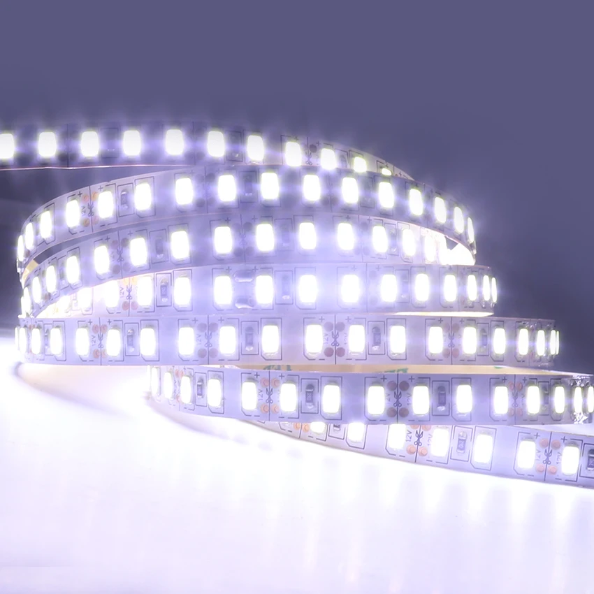 Супер яркий 120 светодиодный s/m SMD 5630 5730 светодиодный ленточный светильник гибкий 5 м 600 светодиодный ленточный светильник DC 12 В не водонепроницаемый ленточный светильник 1 м 2 м 3 м 4 м