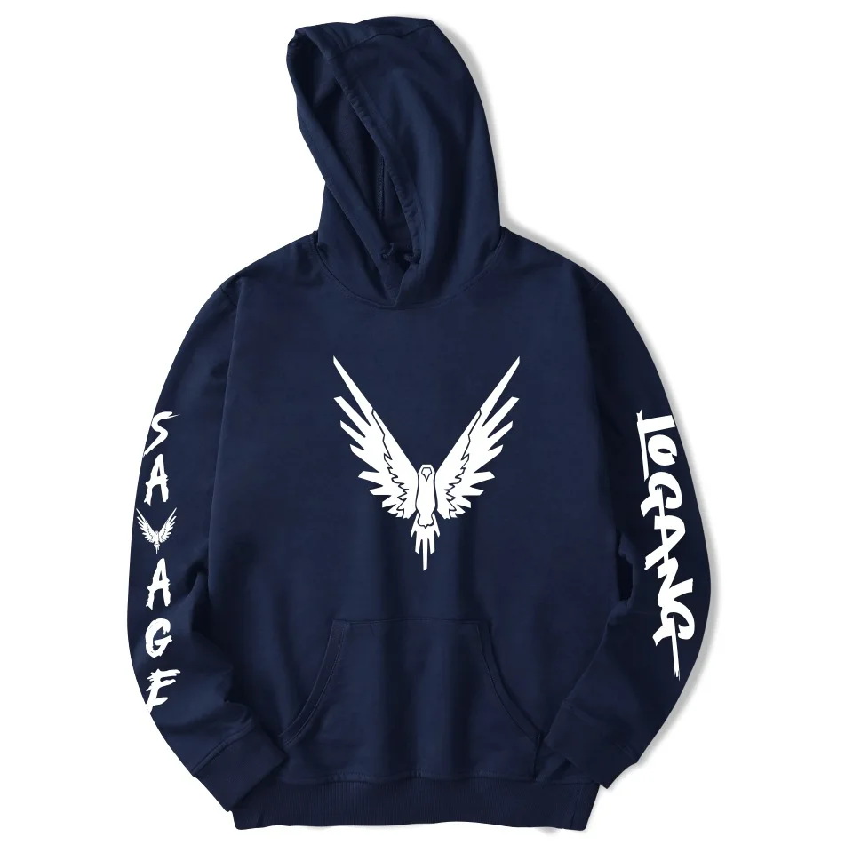 Толстовка Logan Paul Maverick Bird повседневная толстовка с капюшоном для мужчин и женщин