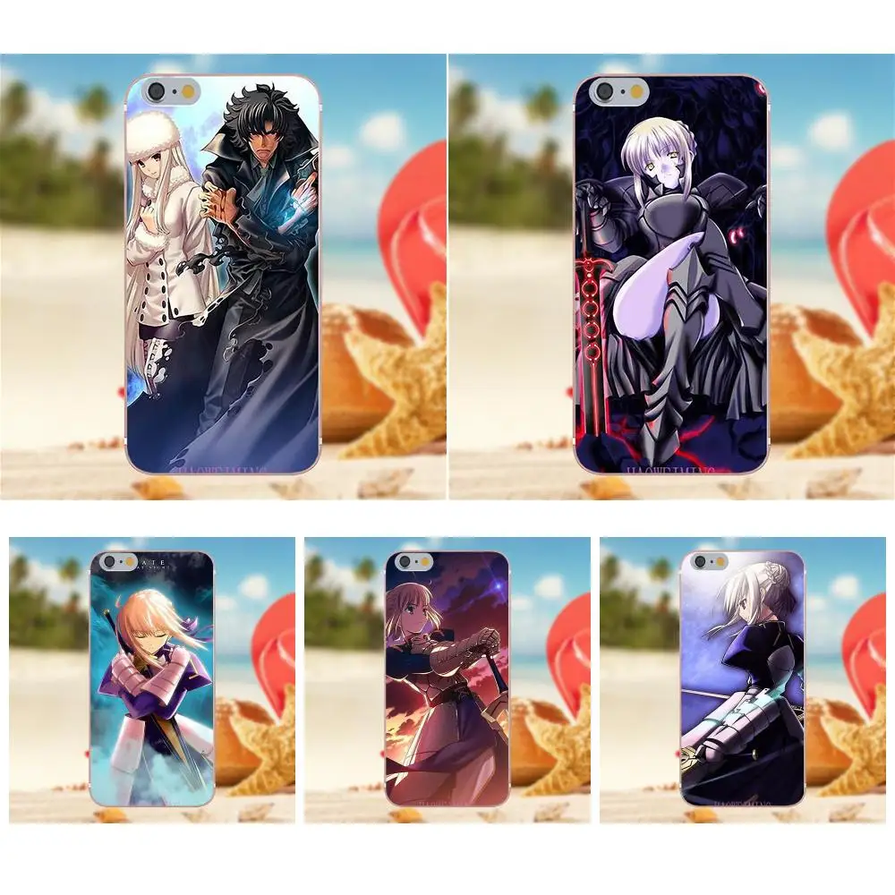 Oedmeb Saber Fate Stay Night чехол для телефона из ТПУ с принтом Капа huawei G8 Honor 5C 5X6 6X7 8 9 Y5II