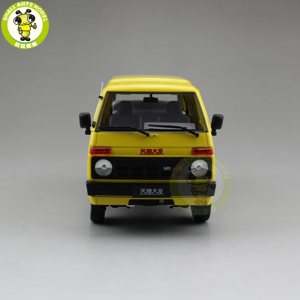1/18 DAIHATSU Китай Тяньцзинь хуали TJ110 литой автомобиль фургон Модель Игрушка Подарочная коллекция желтый