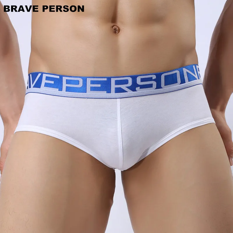 Бренд BRAVE PERSON, мужское нижнее белье, мужские боксеры, шорты, хлопок, модные сексуальные маленькие боксеры, мужские боксеры, трусы, Новое поступление B1160