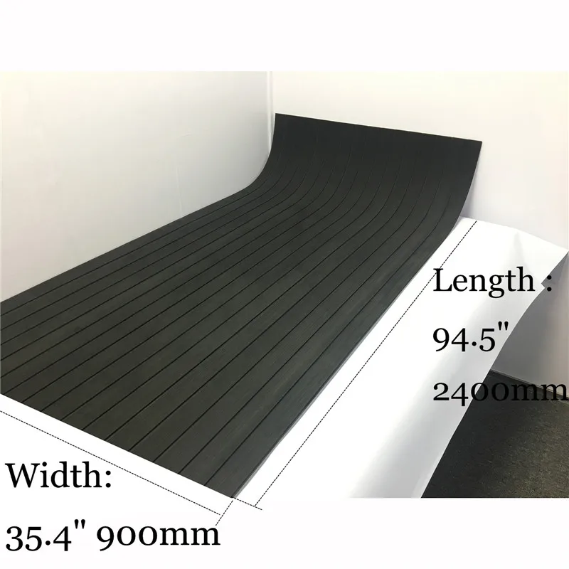 Настил из тика EVA для лодки яхты морской настил ковер с клейким покрытием 90x24 0
