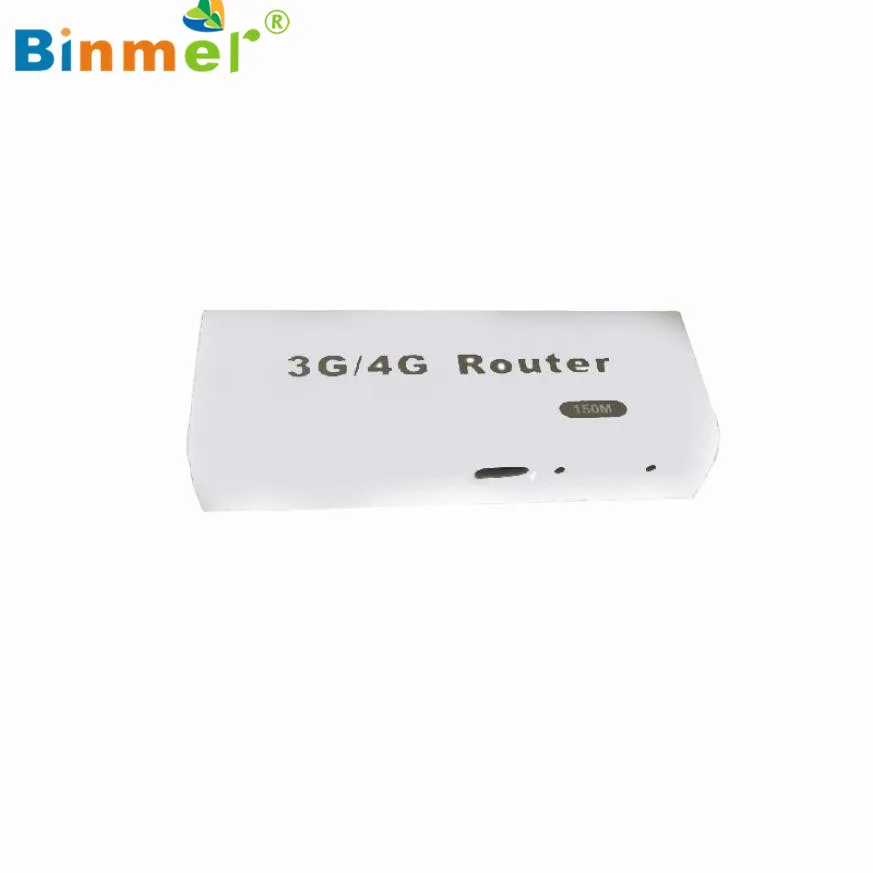 Binmer Мини 3g/4G WiFi Wlan точка доступа AP клиент 150 Мбит/с RJ45 USB беспроводной маршрутизатор Sep 20