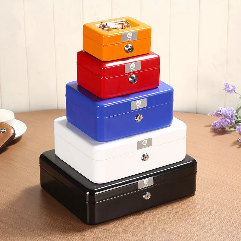 Портативный метель Lock железная коробка для хранения сумки из натуральной кожи