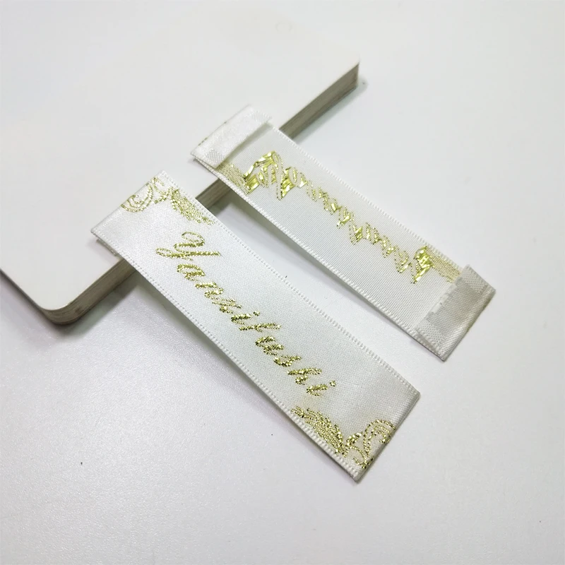 Индивидуальные этикетки для пятен/бирка тканые одежды/сумок/обуви/брендовые