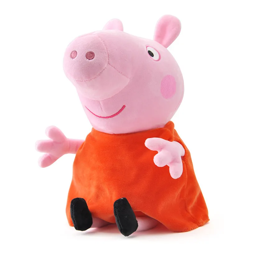 Peppa Pig Family Джордж папа мама 19 см оригинальная плюшевая кукла Pelucia|Персонажи