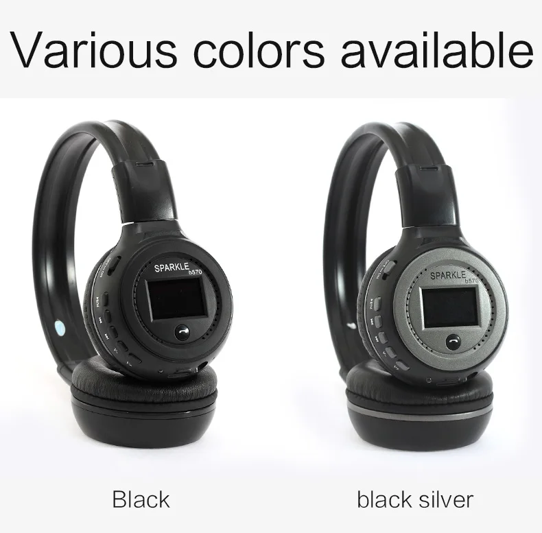 ZEALOT B570 стерео Bluetooth Беспроводные наушники с микрофоном гарнитура с fm-радио для iPhone samsung Поддержка TF карты