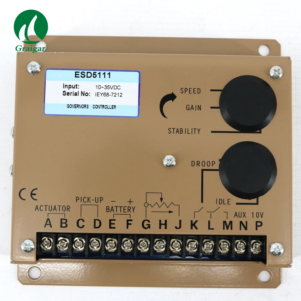 ADC225 генератор силовой привод (12 V) + Скорость контроллер ESD5500E Магнитный датчик