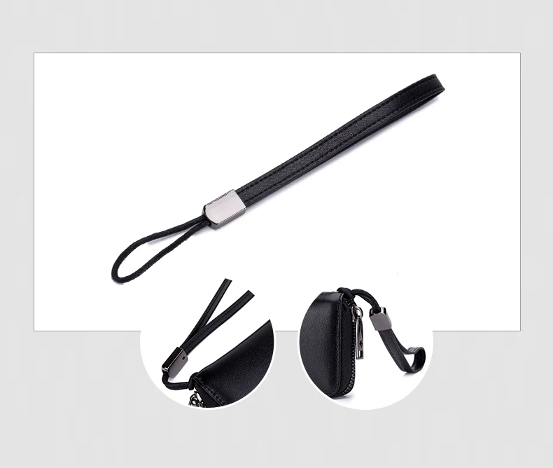 Модные женские туфли Key Holder бумажник кожаный мешок ключа смарт-кошельки Для мужчин случае Ежедневные клатчи для человека ключница дамы высокого Ёмкость
