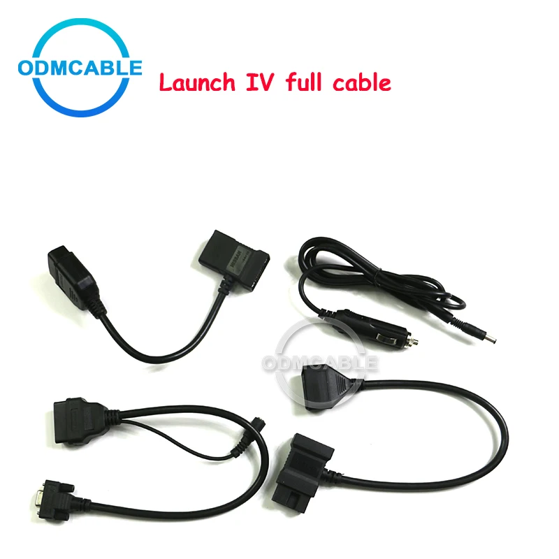 Полный кабель Launch X431 Diagun IV диагностический OBD II Удлинительный для диагностики