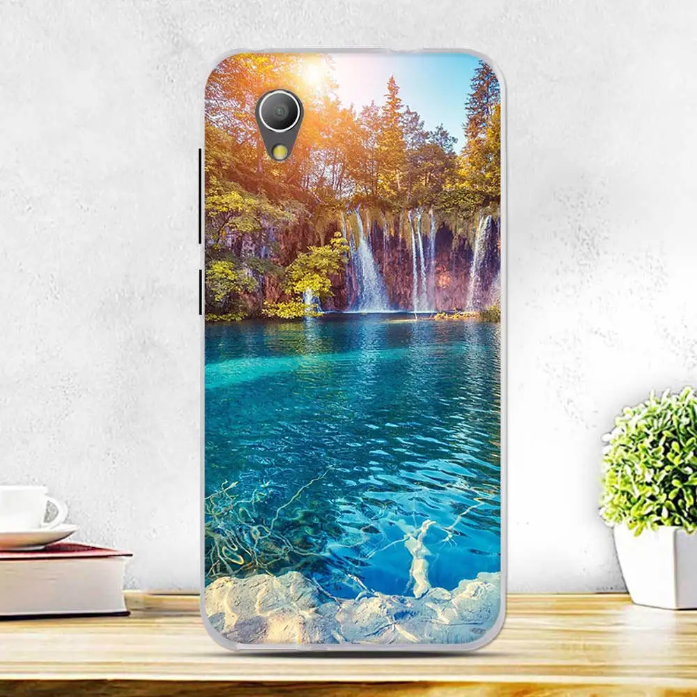 Чехол для Alcatel 1 5033D 5033 5033A чехол Мягкая силиконовая задняя крышка для Fundas Alcatel 1 5033 чехол Капа для Coque Alcatel 1 чехол s - Цвет: 17