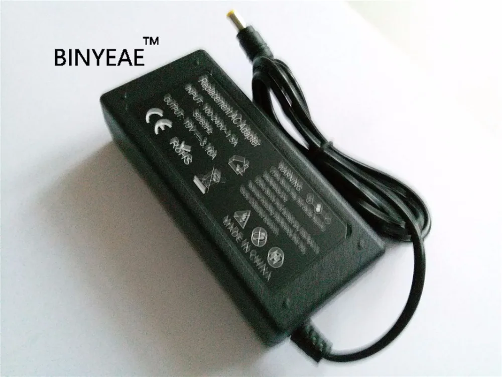 19V 3.16A 60W AC адаптер питания зарядное устройство для Samsung NT R440 R458 NP R460 R462 R463|adapter charger