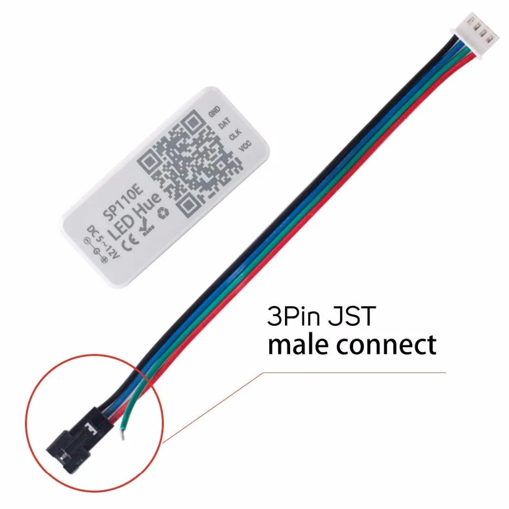 WS2812B SK6812RGB SK6812RGBW Bluetooth SP110E мини Управление Лер IOS/Android App 1024 Пиксели DC5V 12V|Контролеры