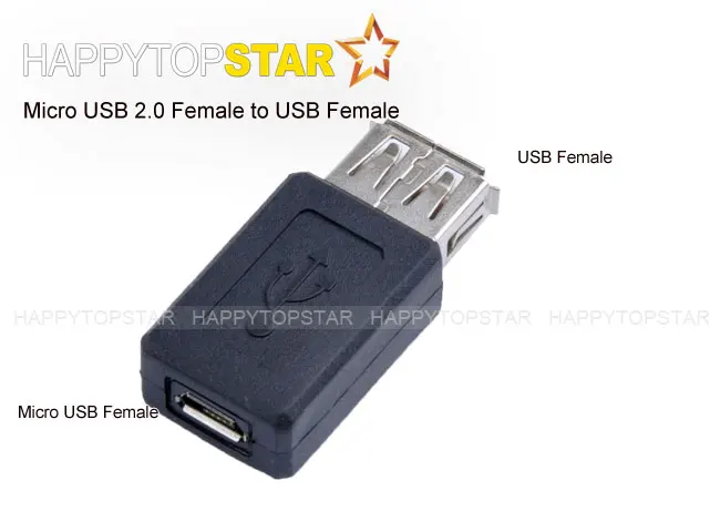 USB A Женский к Micro 2 0 адаптер гнезду 480Mbs конвертер разъем|female adapter|female femalefemale to female |