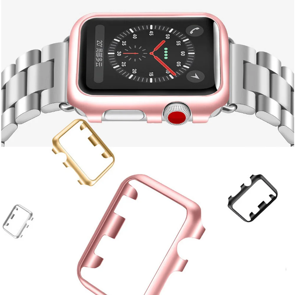 Чехол для наручных часов Apple Watch версии 44 мм 40 42 38 iwatch версия 5 4 3 2 1 защитный чехол