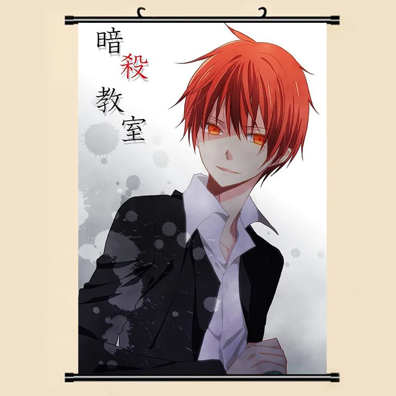 Ansatsu Kyoushitsu убийства классная комната для стен древний свиток живопись 40x60 картина